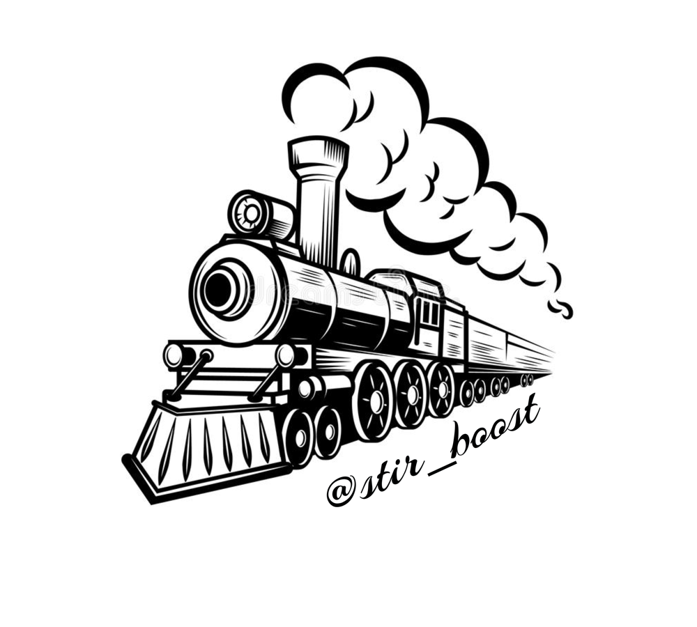 Раскраска паровоз настоящий