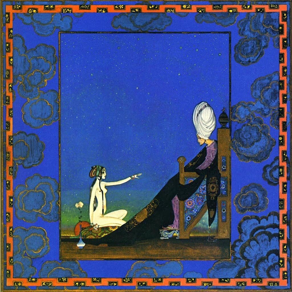 Кай Нильсен художник 1001 ночь