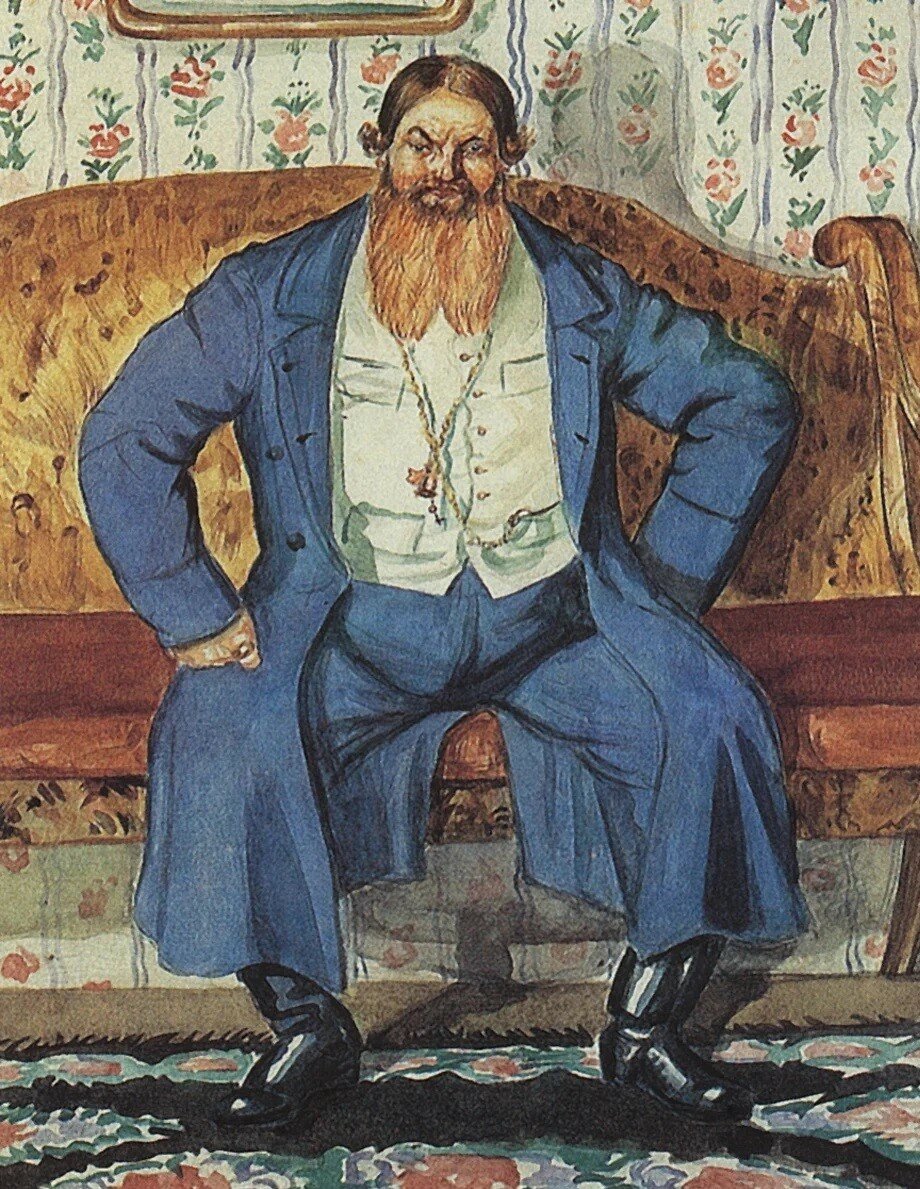 Борис Михайлович Кустодиев купец