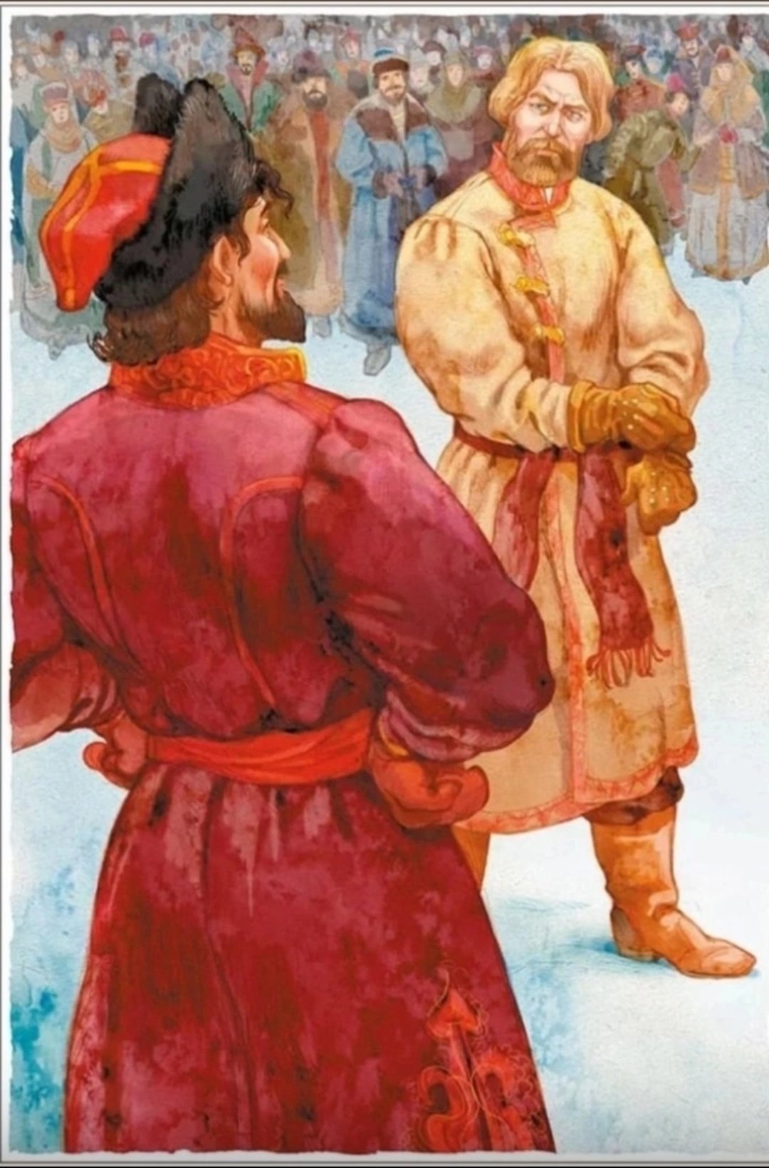 Купец Калашников и Опричник Кирибеевич