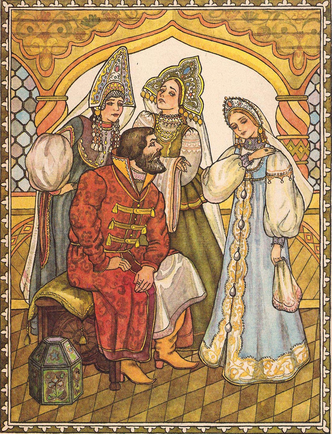 Сказка про Аленький цветочек