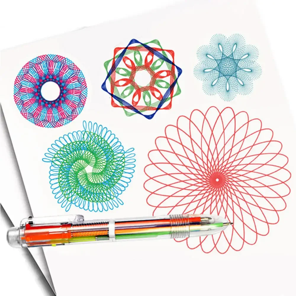 Спирографы в иллюстраторе