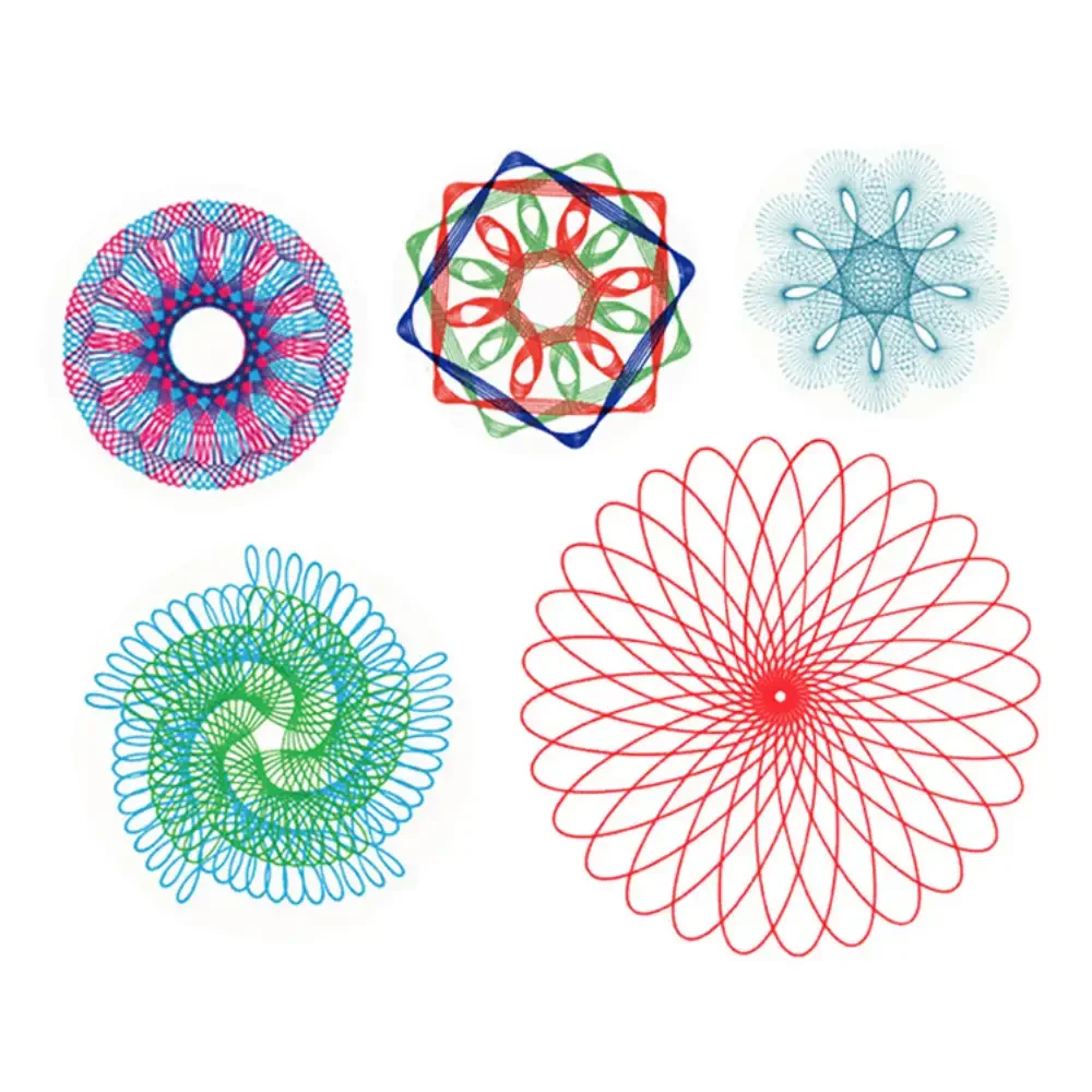 Линейка для рисования узоров спирограф