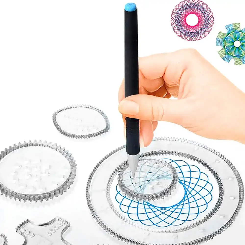 Спирограффа рисунок вектор