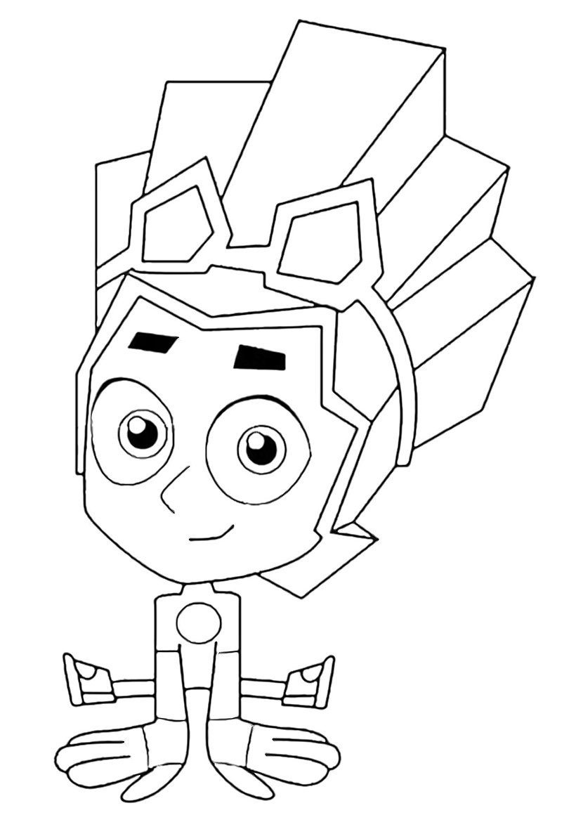 Раскраски из мультика Фиксики