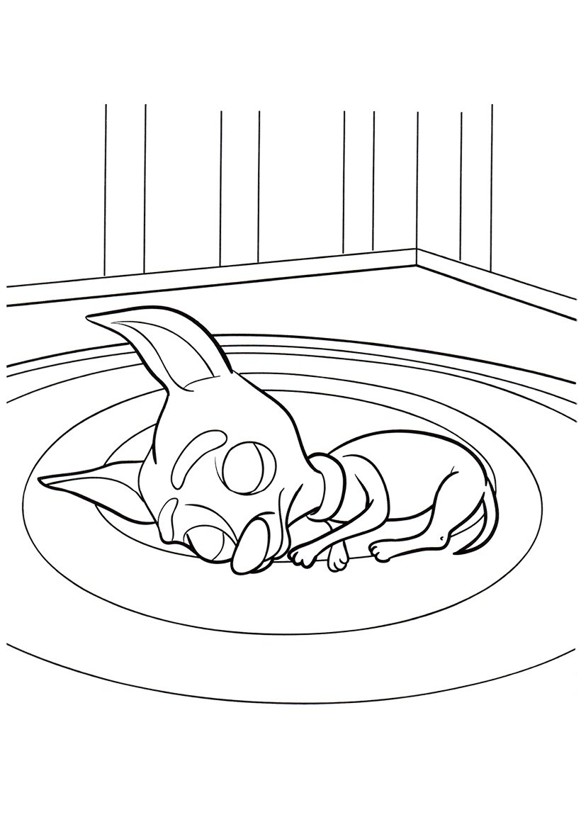 Фиксики кусачка раскраска