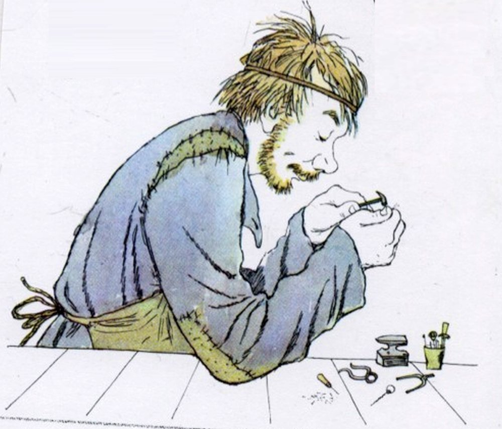 Левша Лесков портрет