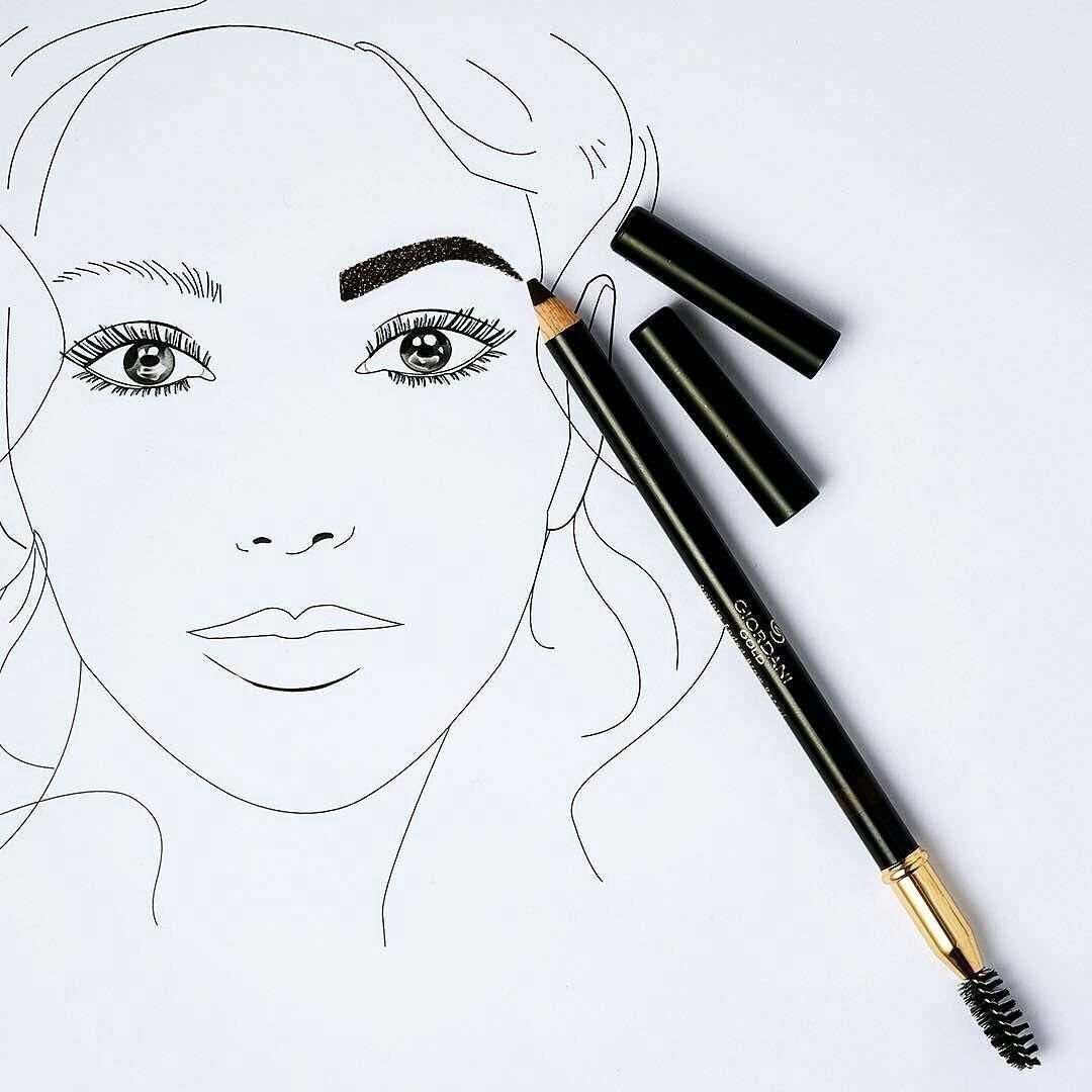 Эскиз бровей