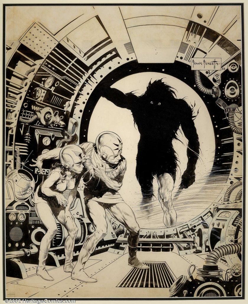 Фрэнк Фразетта инопланетяне