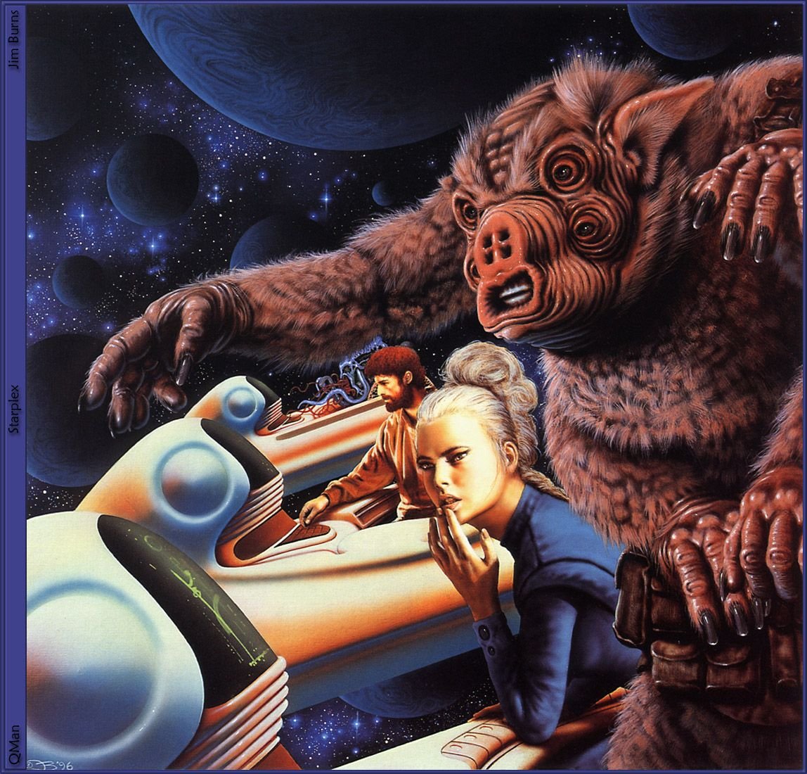 Джим Бернс фантастика