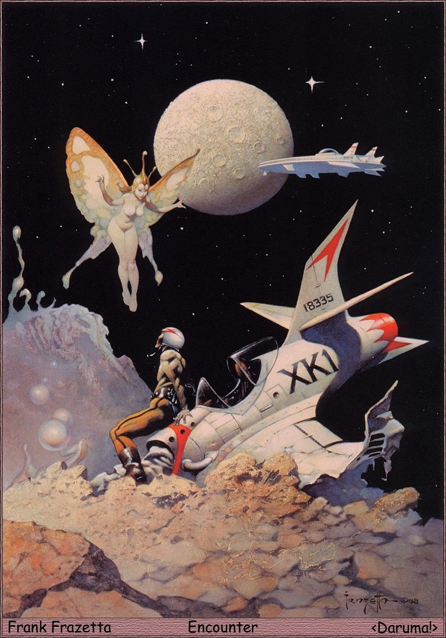 Фрэнк Фразетта космос