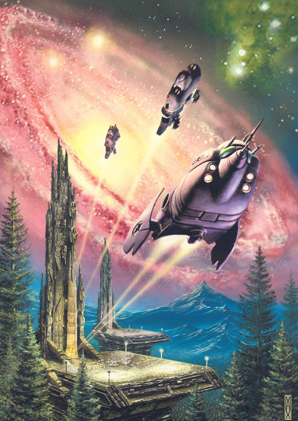 Иллюстрации к современной фантастике