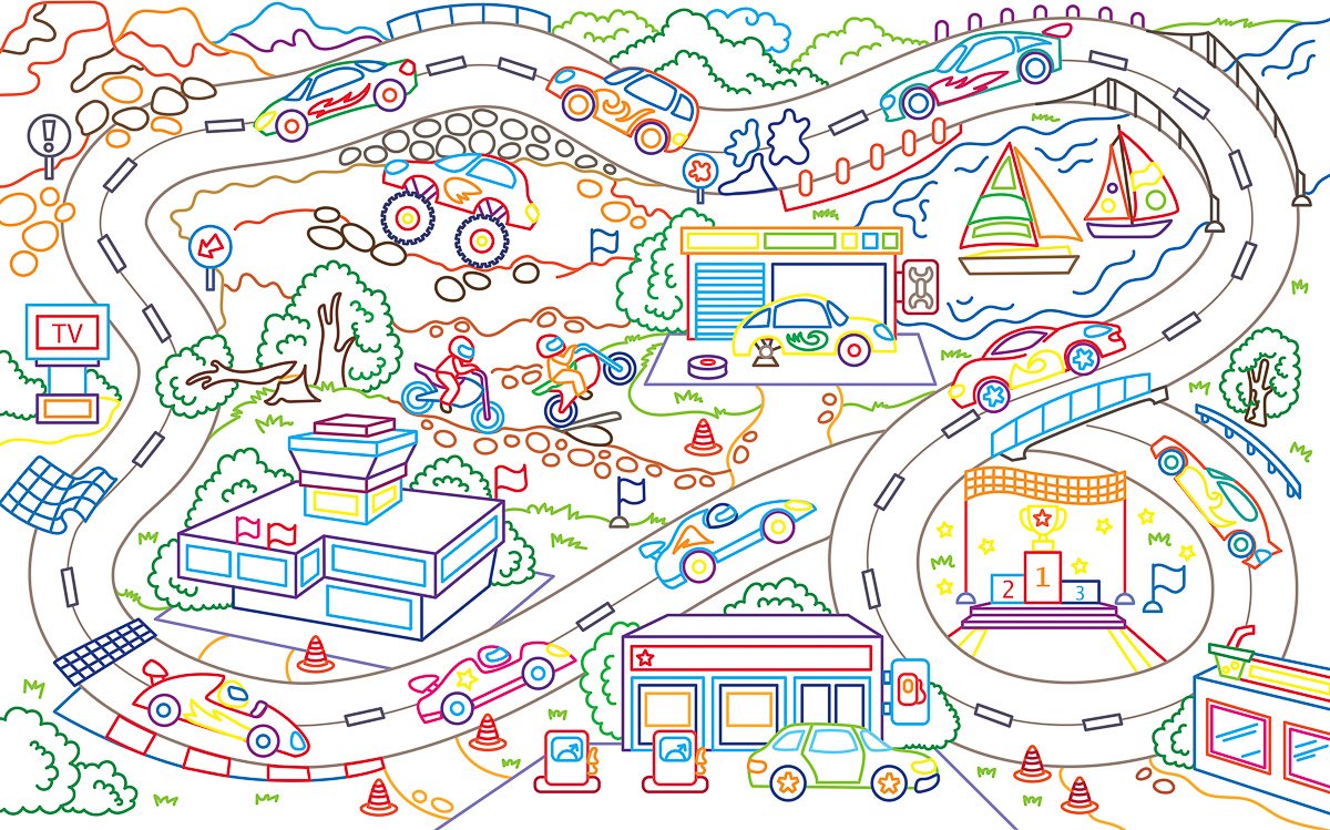 Город задания для дошкольников