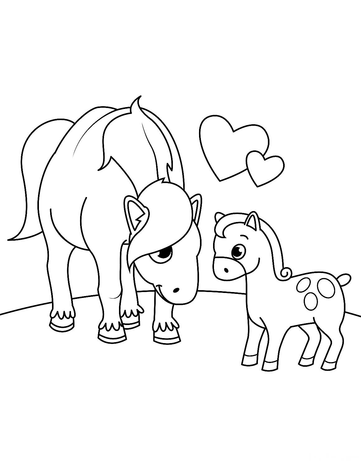 Раскраска Дикие животные Жираф