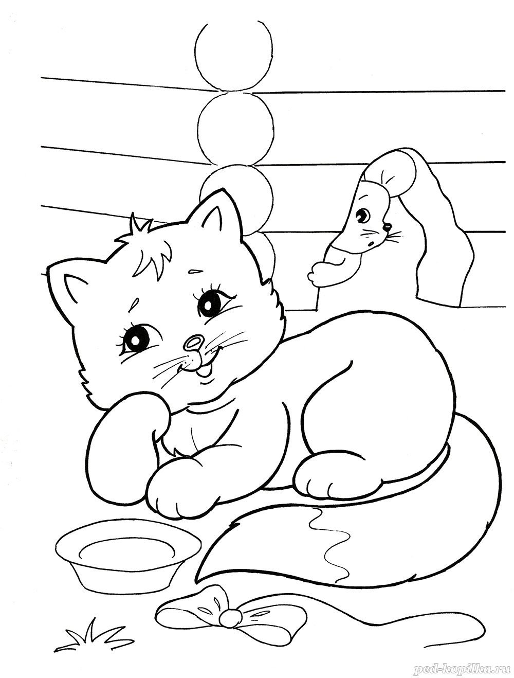 Раскраска. Репка