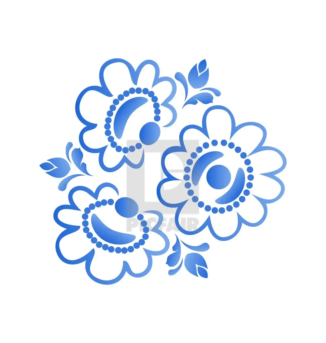 Гжель для детей трафареты тарелка