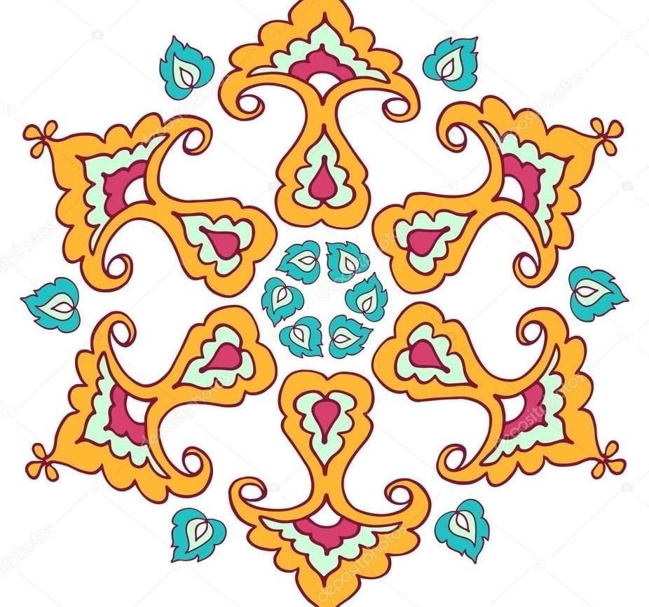 Татарский национальный узор