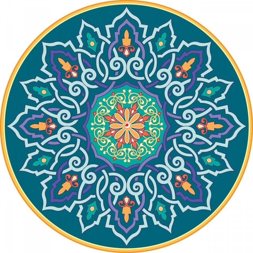Орнамент в круге