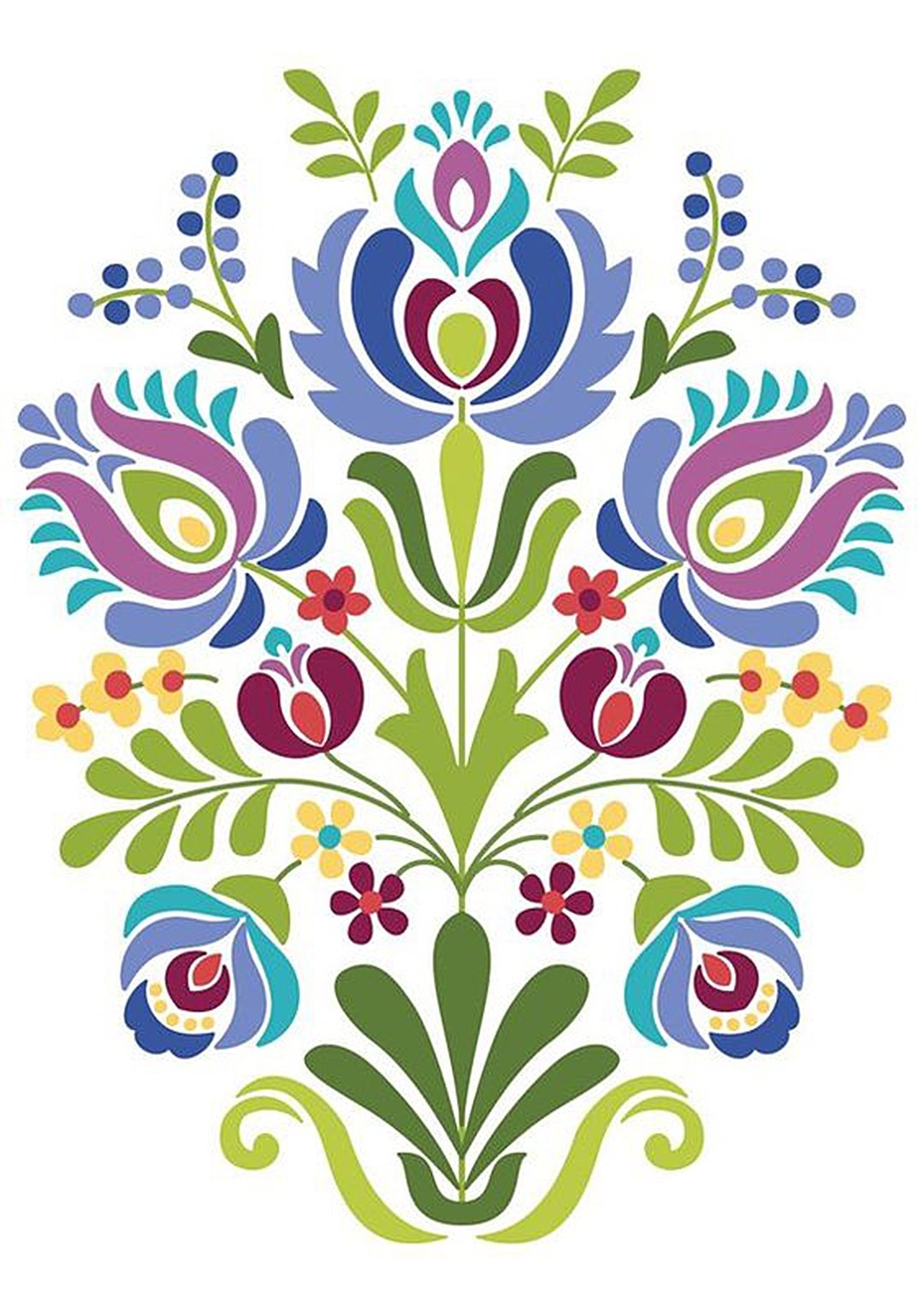 Цветочно растительный орнамент