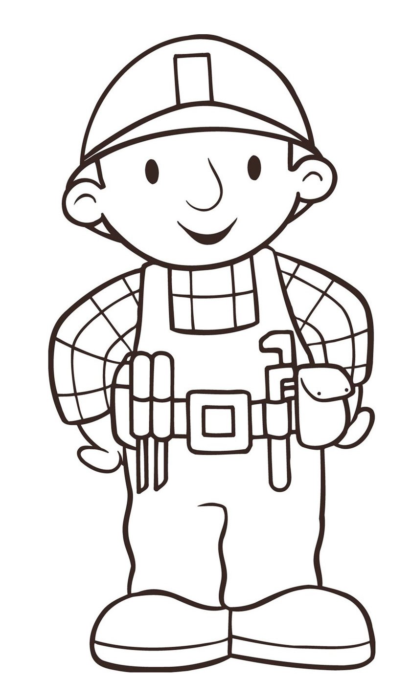 Профессии раскраски для детей