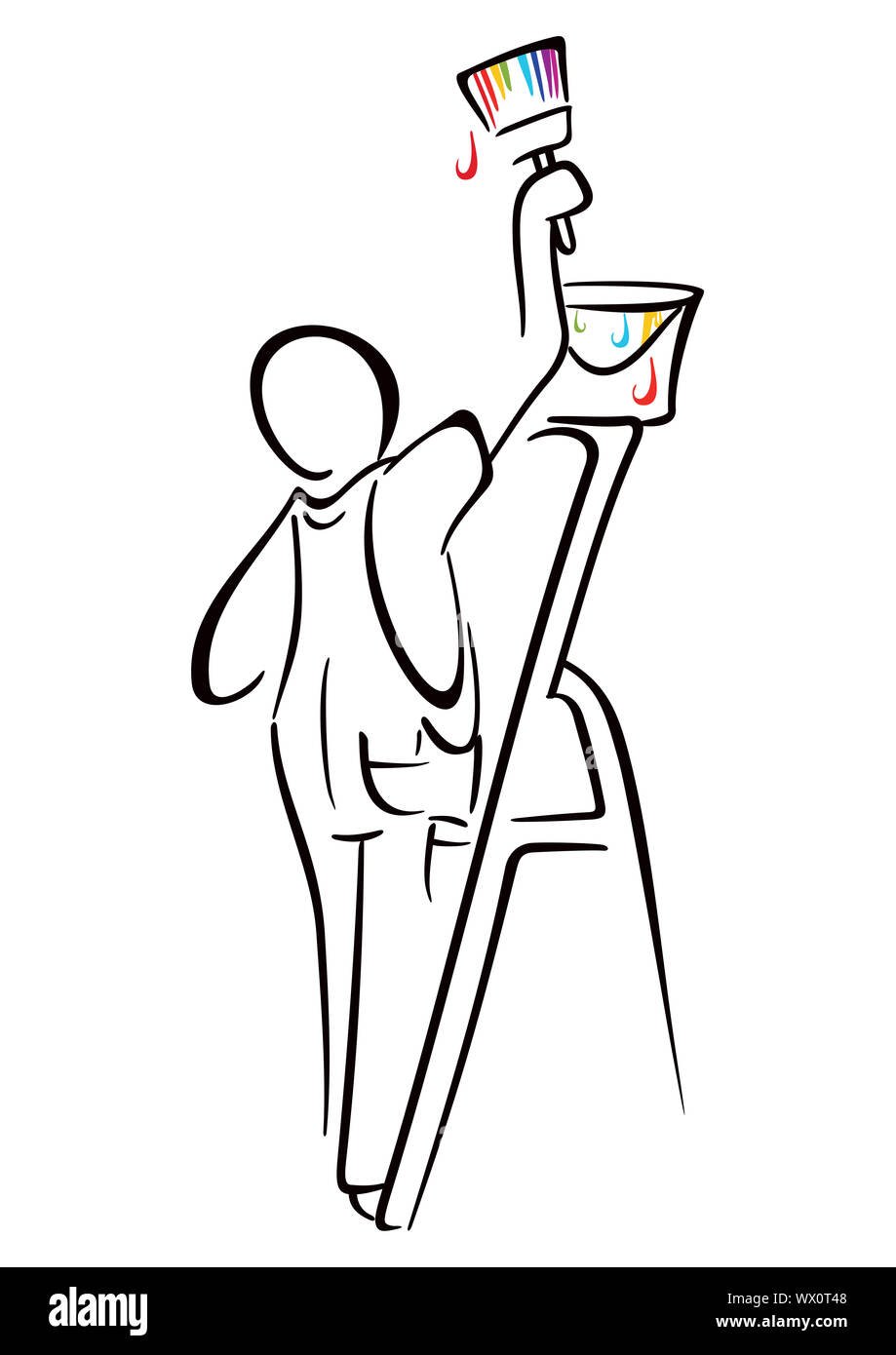 Гольф раскраска