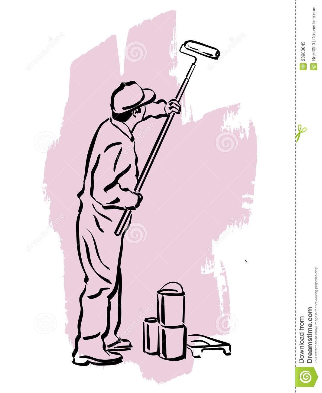 Девочка с ведром карандашом