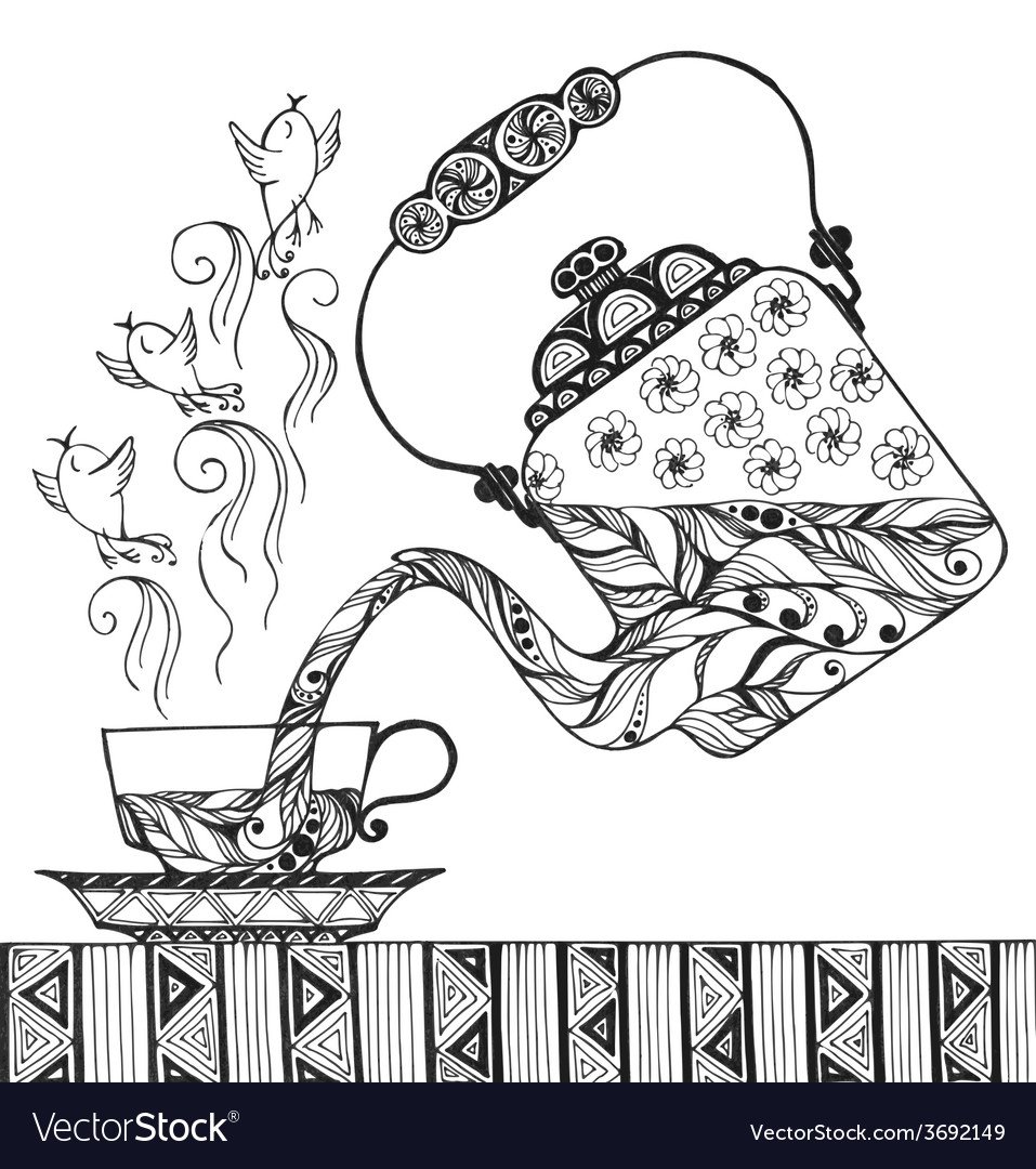 Чайник дудлинг