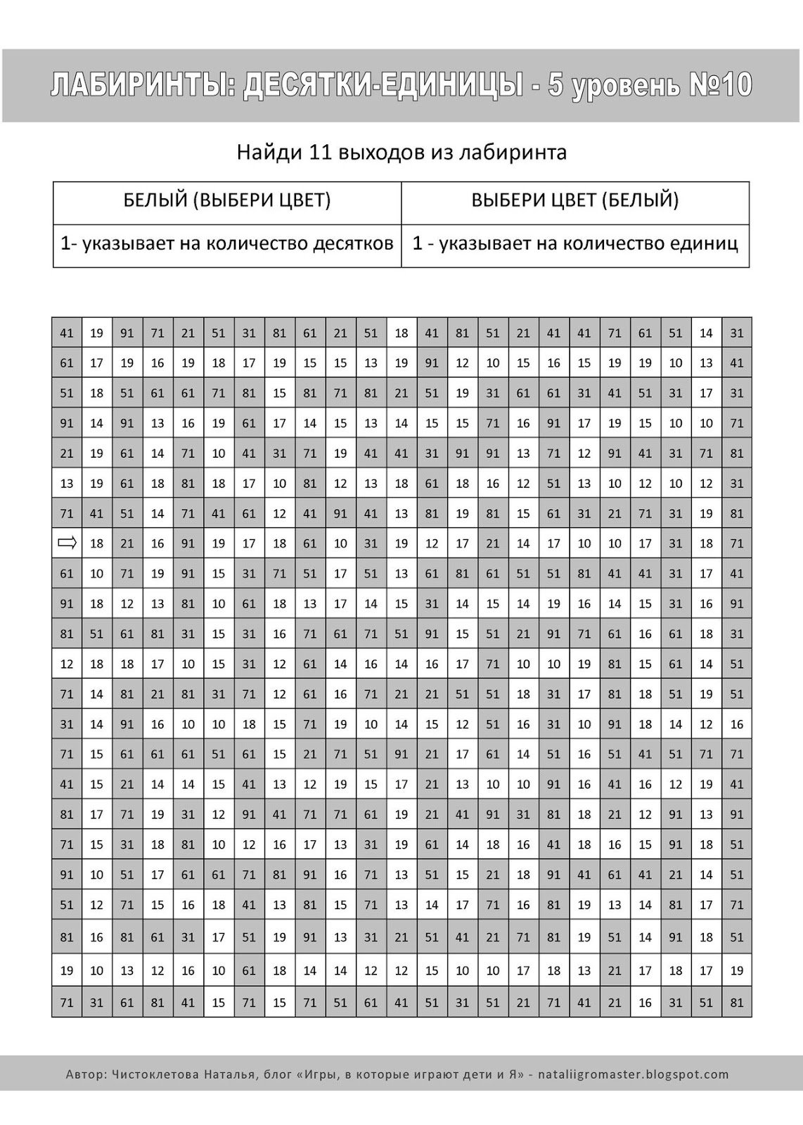 Учим таблицу умножения на 3 Чистоклетова Наталья