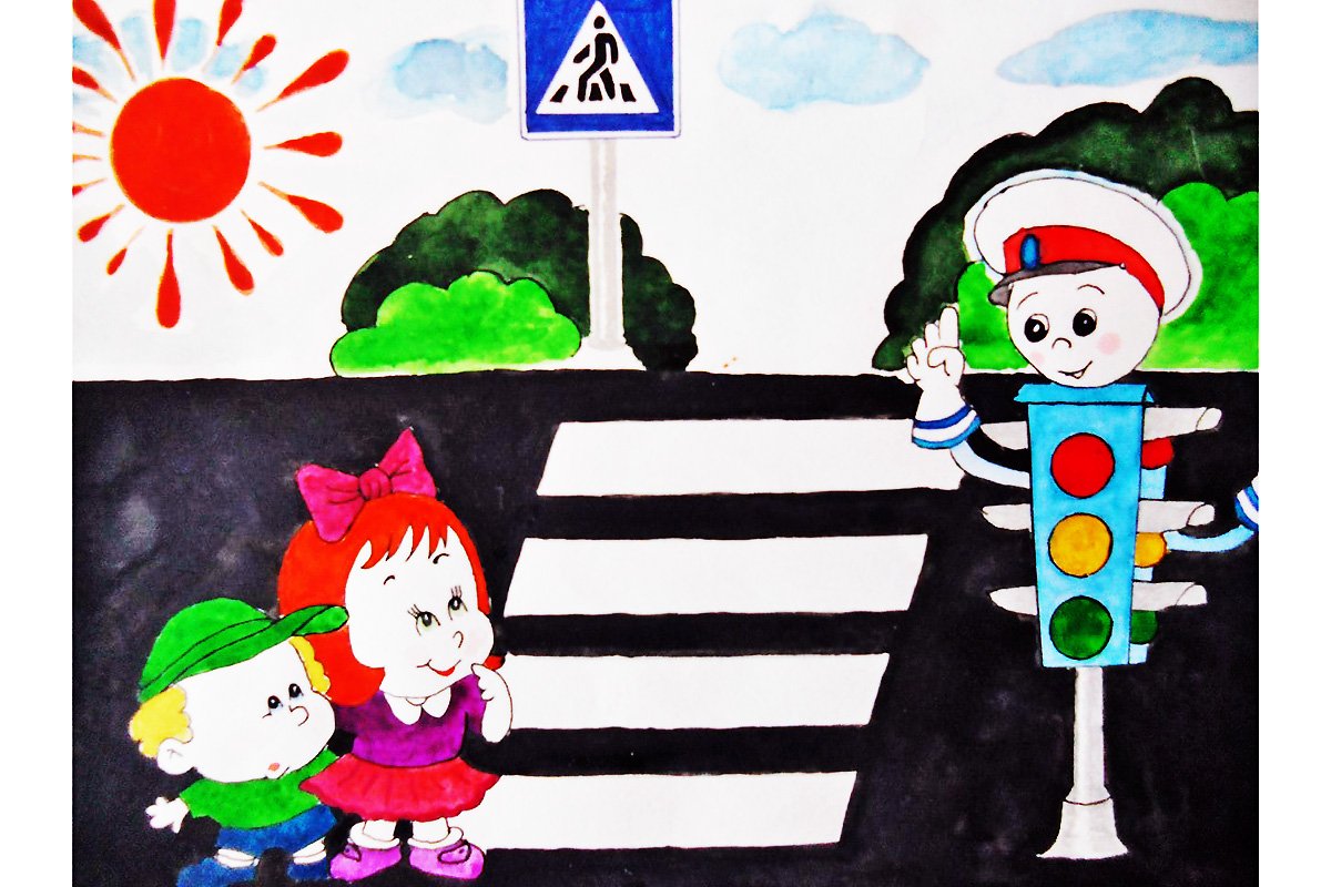 Раскраски по ПДД для детей