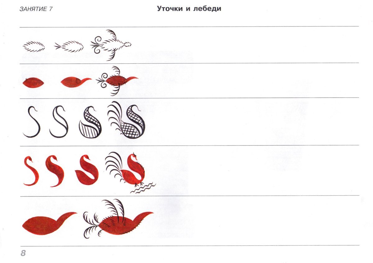 Мезенская роспись Величко