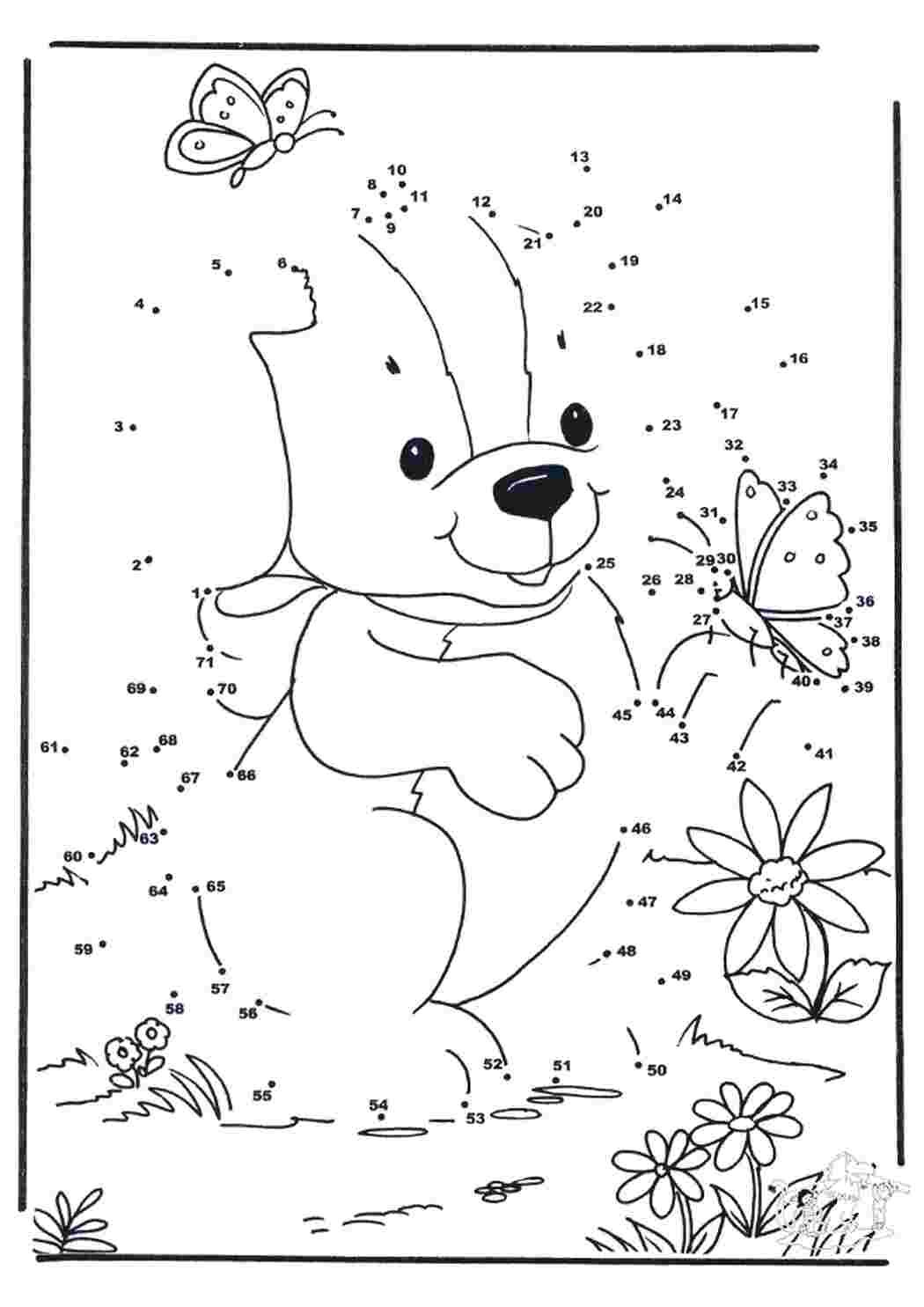 Собака по точкам