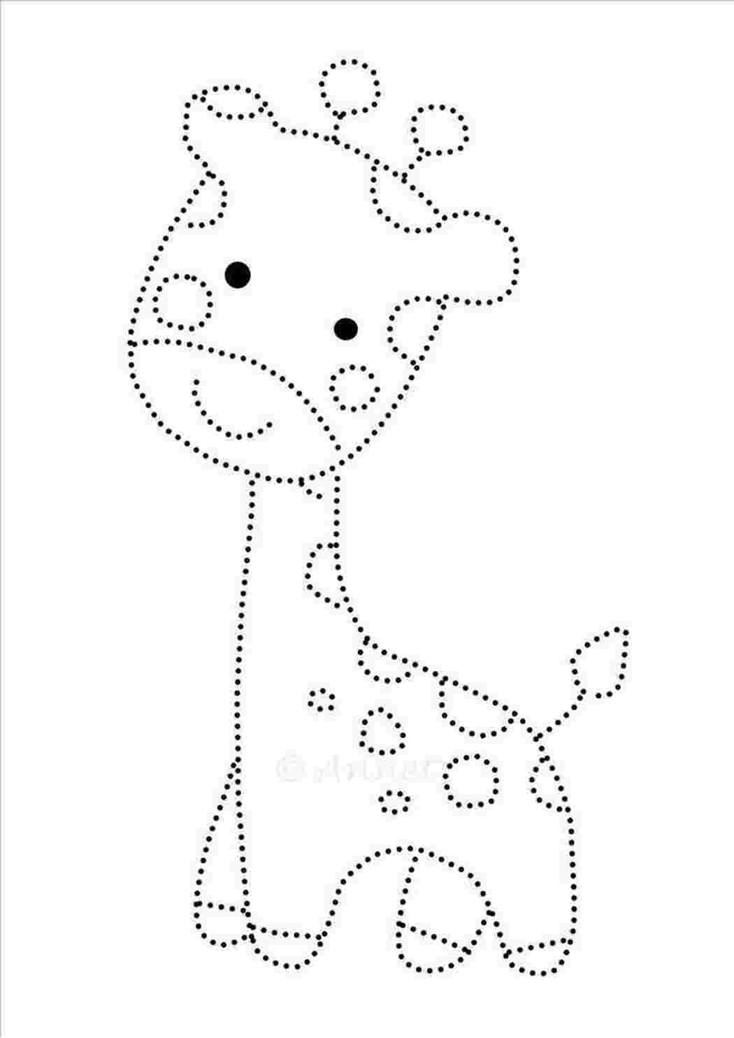 Раскраска по точкам собачка
