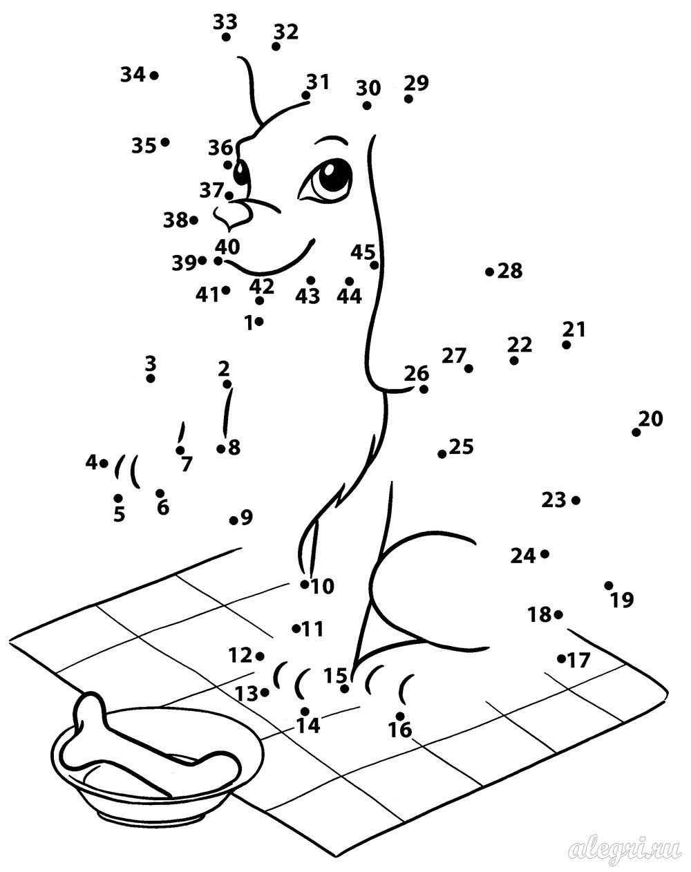 Обводка по точкам сложная
