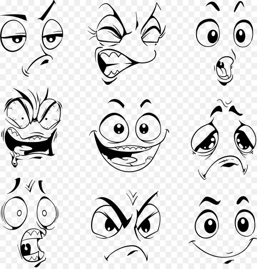 Мультяшные рожицы