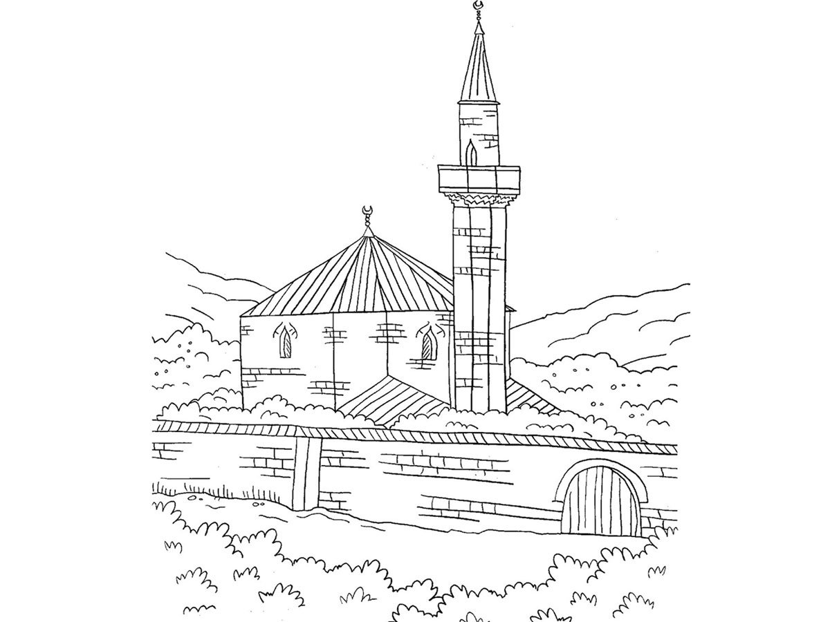 Раскраска Лондонский Тауэр Лондоне
