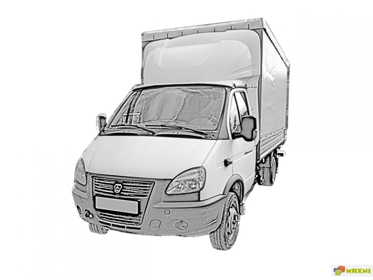 Раскраска Газель Некст автобус