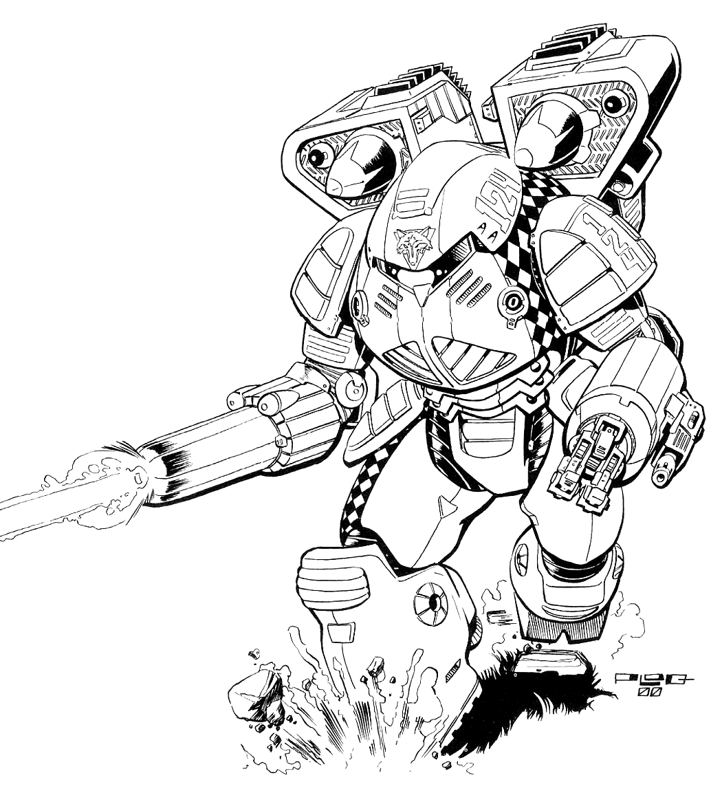 Раскраска стимпанк