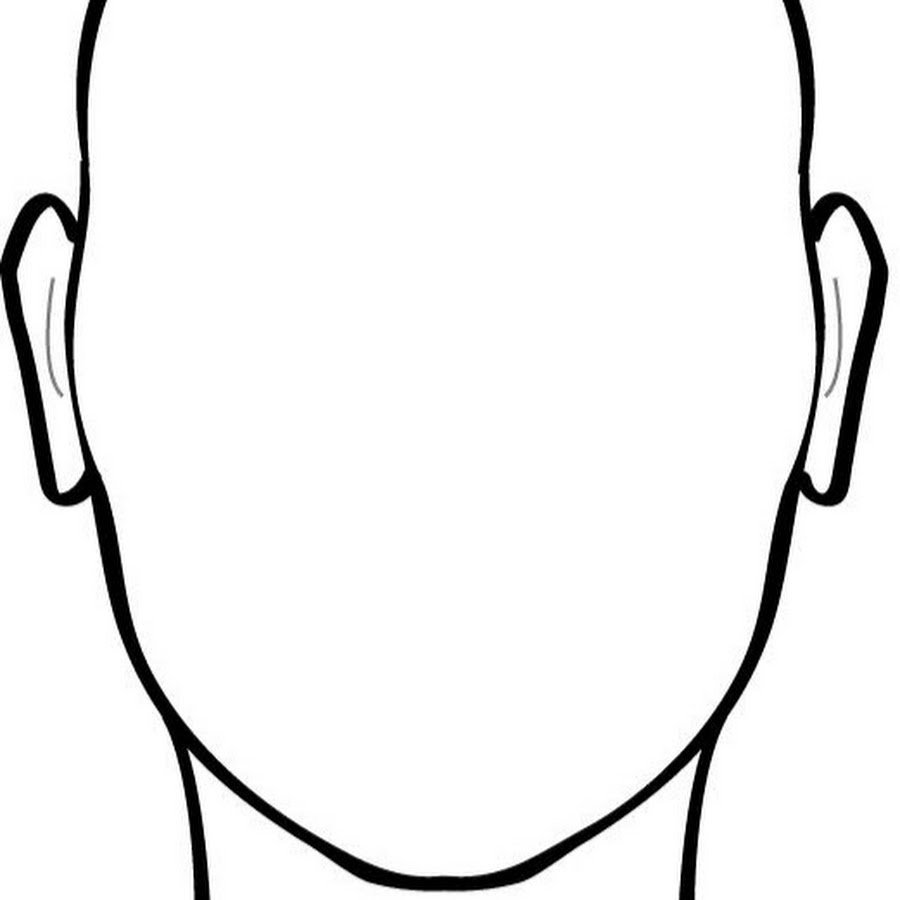 Овалы лица для рисования для детей