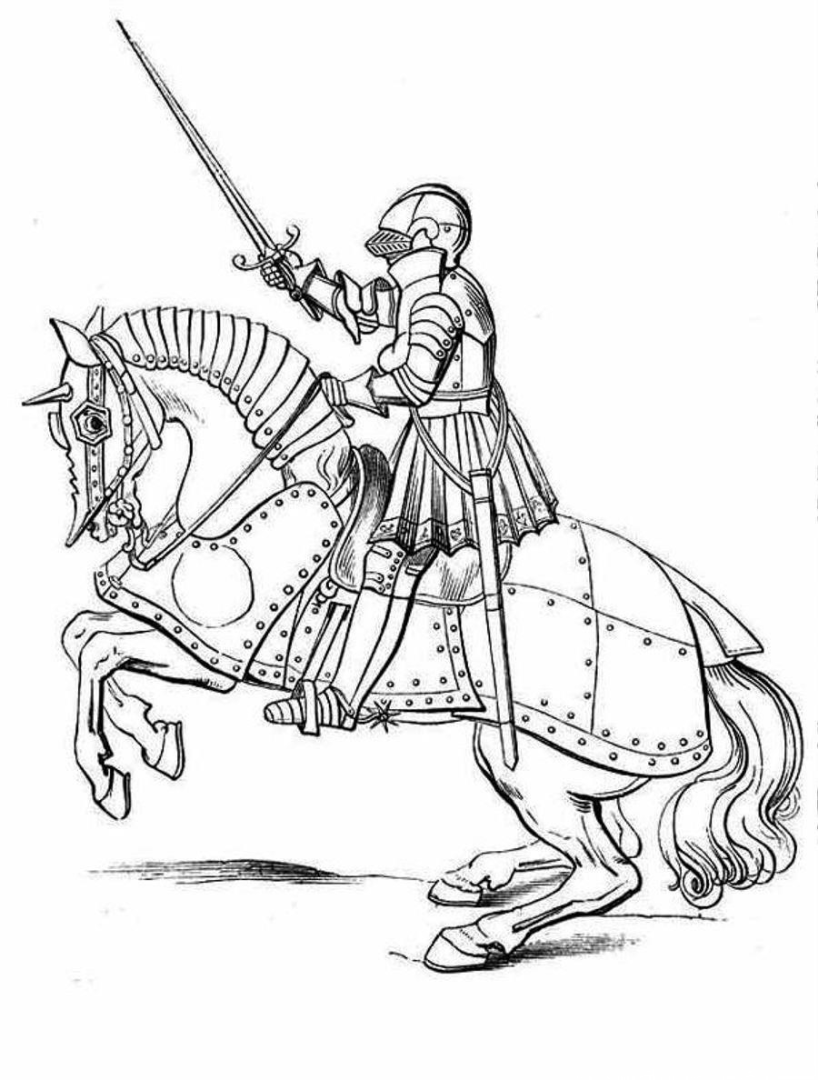 Эскиз костюма эпохи Возрождения