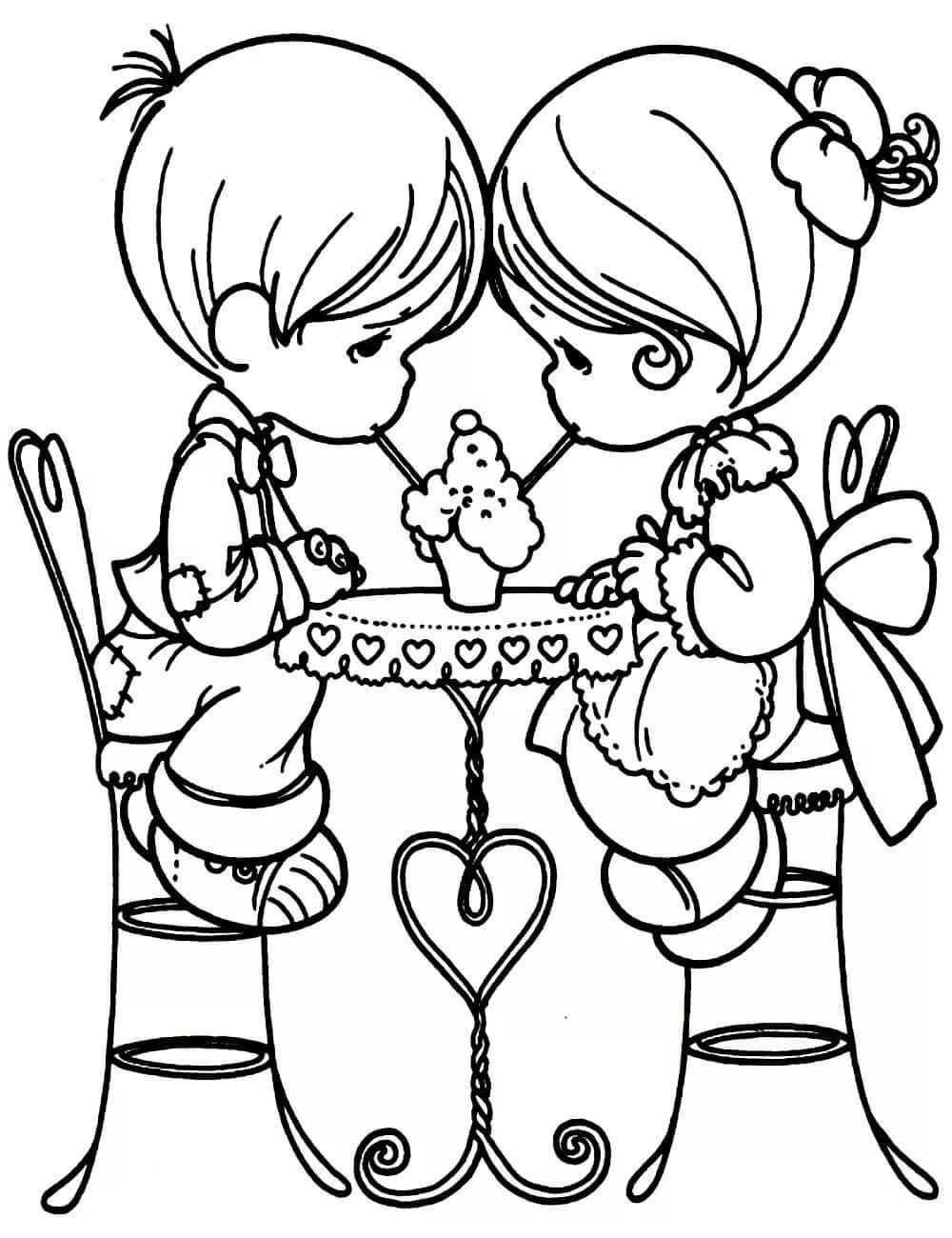 Раскраски для девочек и мальчиков