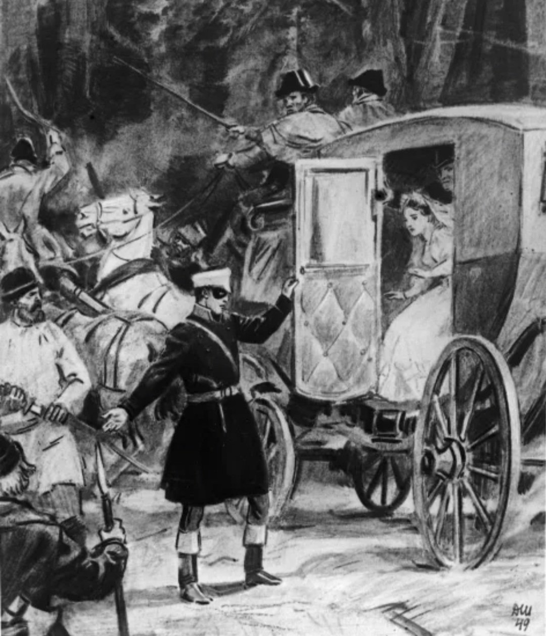 Иллюстрации к произведениям Пушкина Дубровский