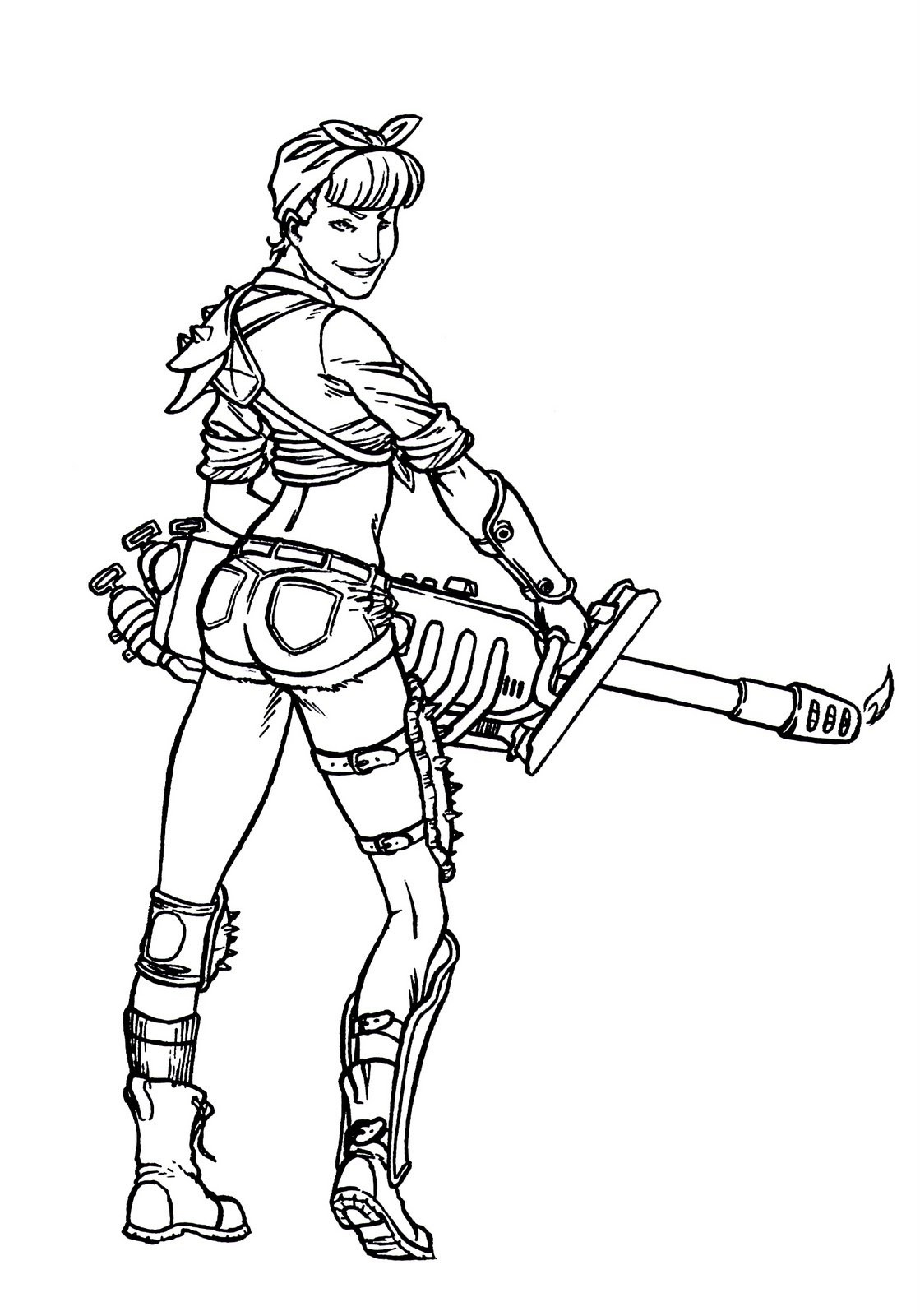 Раскраска Fallout 4