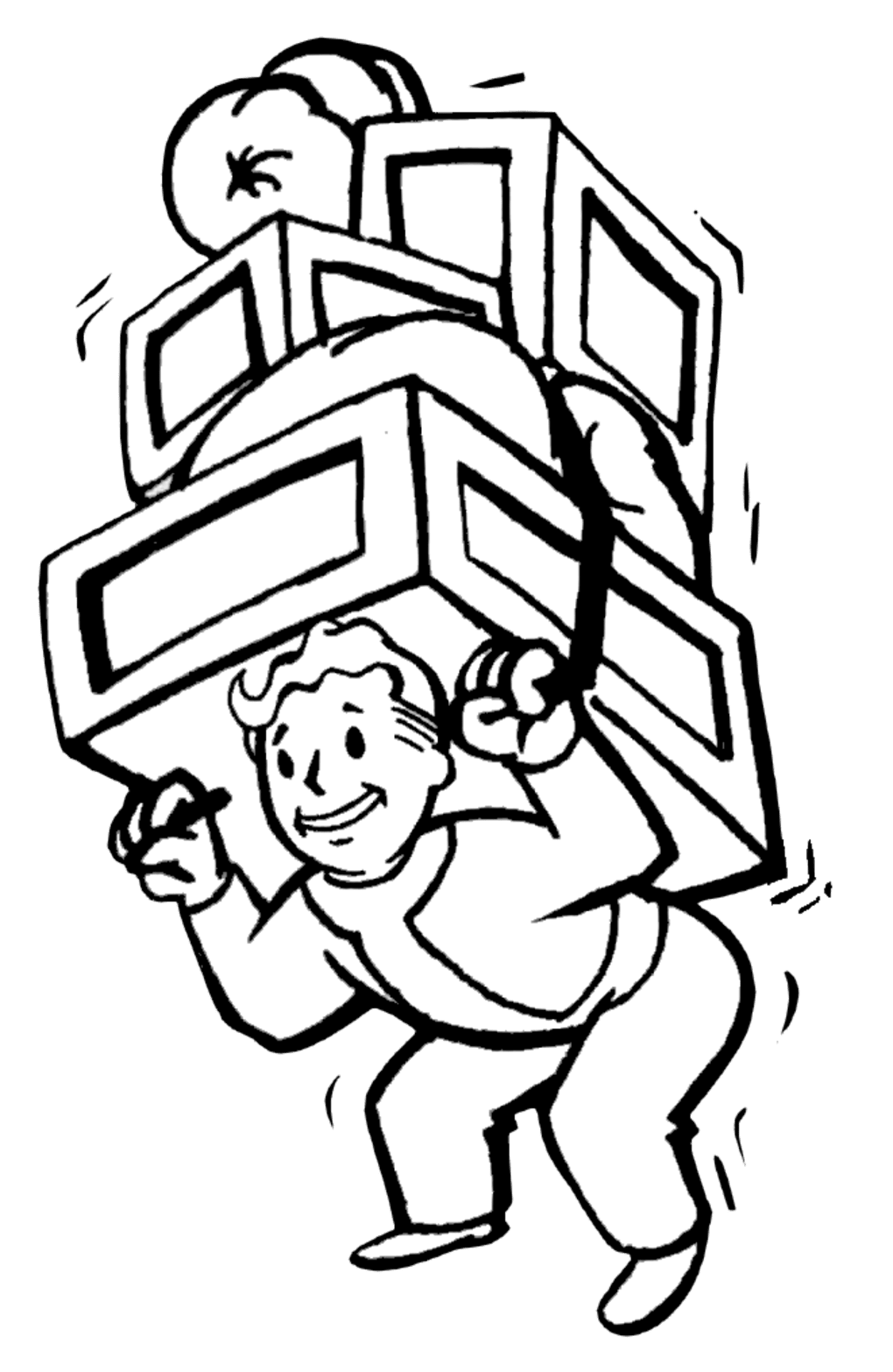 Раскраска Warhammer 40000 Space Marine