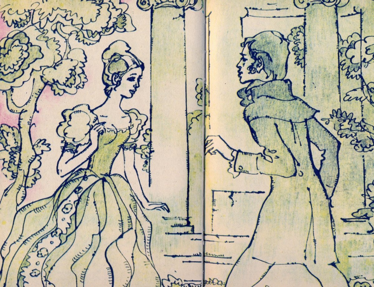 Иллюстрации к произведениям Пушкина Дубровский