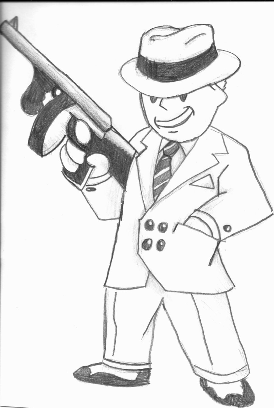 Раскраска Fallout