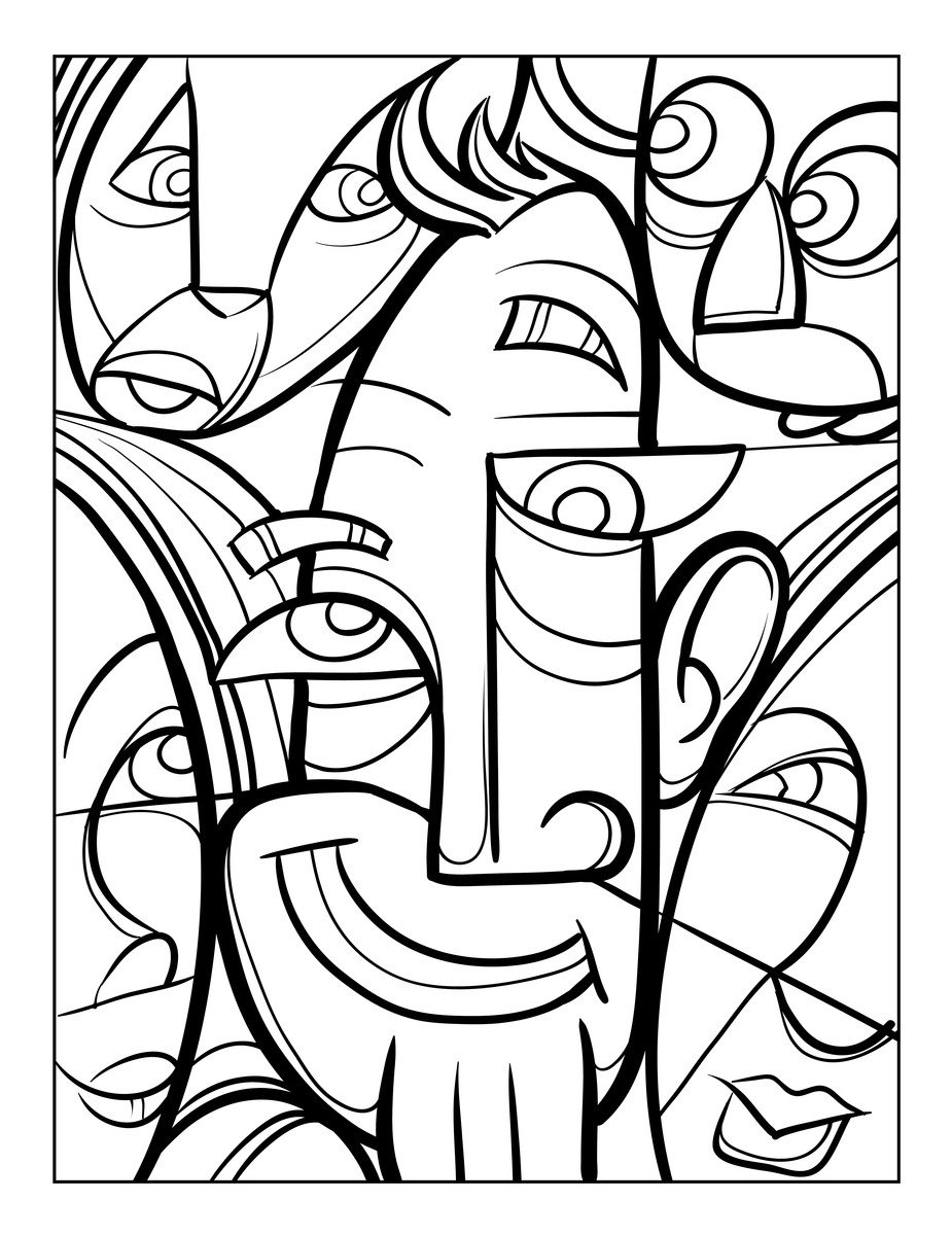 Лошади Пикассо кубизм