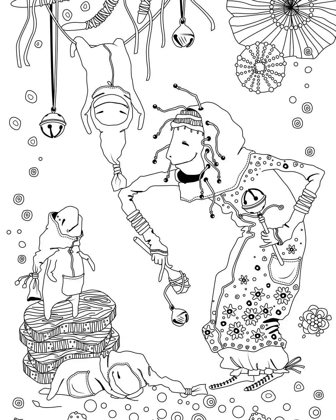 Раскраски для взрослых стимпанк