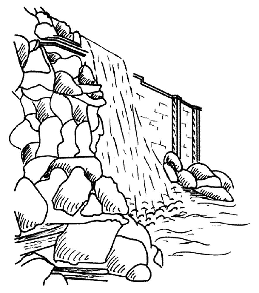 Раскраска природа