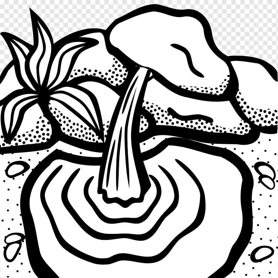 Раскраска водопад