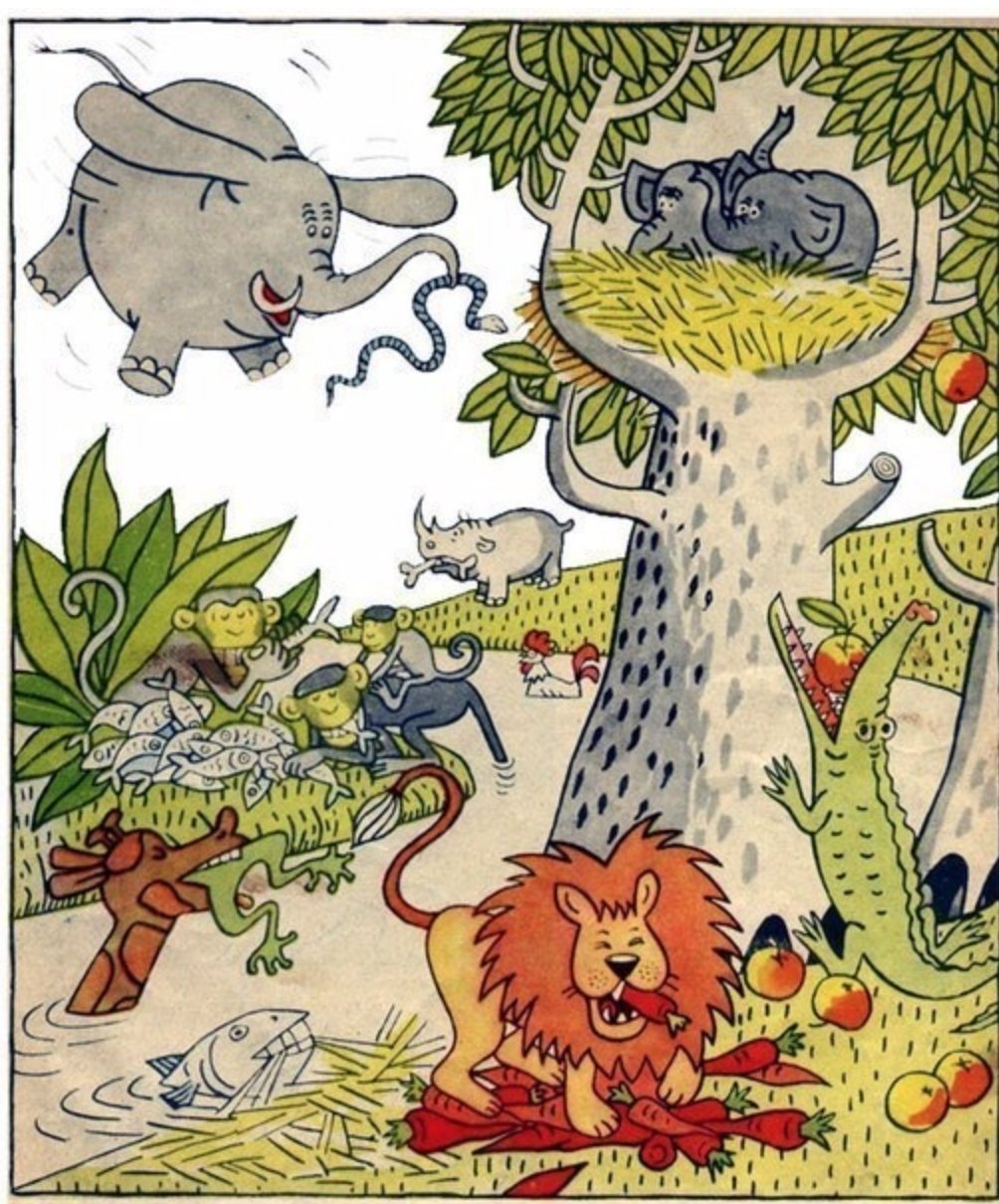 Раскраски к сказкам Маршака для детей